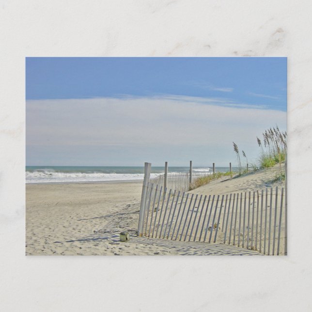 Cartão Postal praia solitário (Frente)