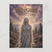 Praia Uivante da Banshee Cinema Escuro