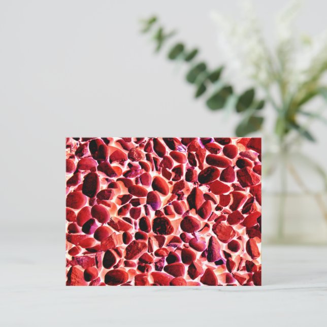 CARTÃO POSTAL PRAIAS PEBBLES (Em pé/Frente)