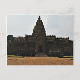 Cartão Postal Prasat Hin Phanom Rung, Buriram, Isaan, Tailândia