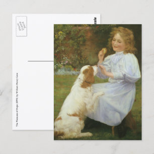 Cartão Postal Prazer da Esperança por William Henry Gore