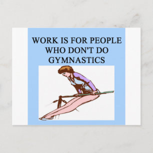 Cartão Postal prazer do ginásio