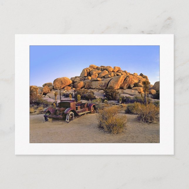 Cartão Postal " Precisando de uma Reboque " (Frente)