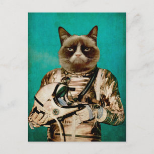 Cartão Postal Preciso de espaço