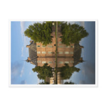 Precoce de manhã, castelo de Cannenburg, Países Ba