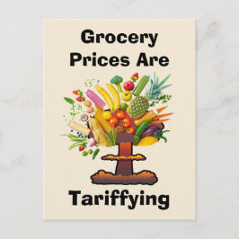 Cartão Postal Preços de compras são tarifas