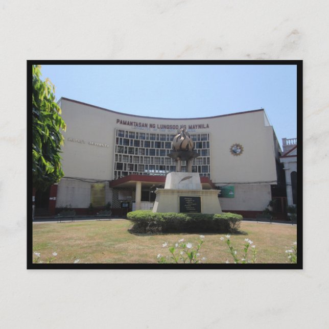 Cartão Postal prédio intramuros (Frente)