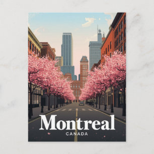 Cartão Postal Prefeitura de Montreal Segundo Império