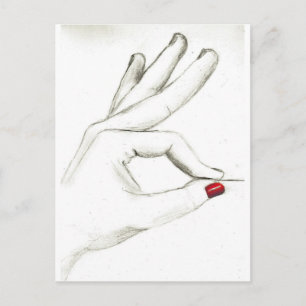 Cartão Postal prego