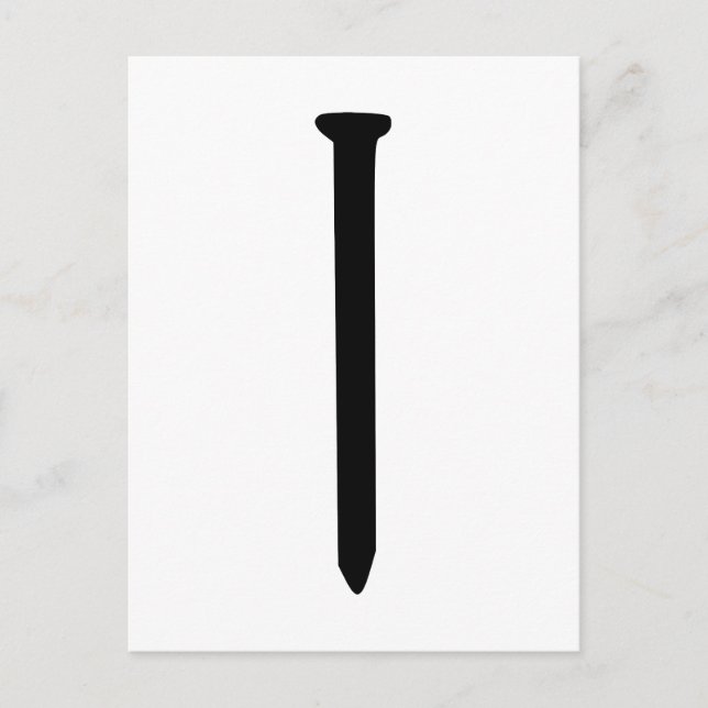 Cartão Postal prego (Frente)