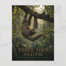 Preguiça-de-três-dedos Floresta Tropical ANIMAIS
