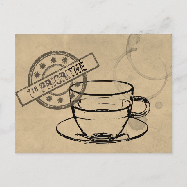 Cartão Postal Première Priorithé (Frente)