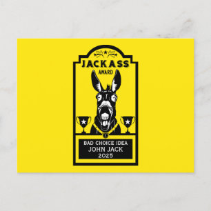 Cartão Postal Prêmio de Jackass