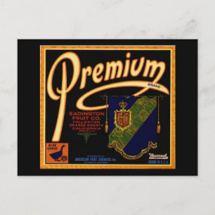 Cartão Postal Premium