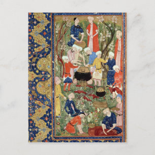 Cartão Postal Preparar uma refeição