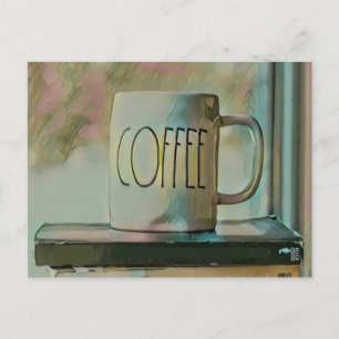 Cartão Postal Presente Amantes da Biblioteca