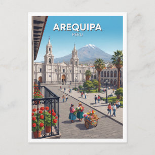 Cartão Postal Presente Arequipa Peru