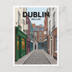 Cartão Postal Presente da Dame Court Dublin Irlanda