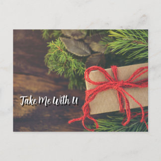 Cartão Postal presente de aniversário