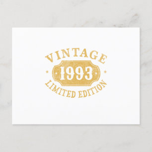 Cartão Postal Presente de Aniversário Melhor Limitado para os an