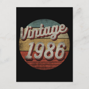 CARTÃO POSTAL PRESENTE DE ANIVERSÁRIO PARA HOMENS MULHERES VINTA