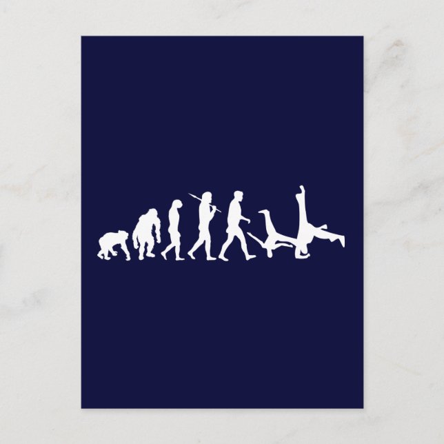 Cartão Postal Presente de Artes Marciais Mestre em Luta (Frente)