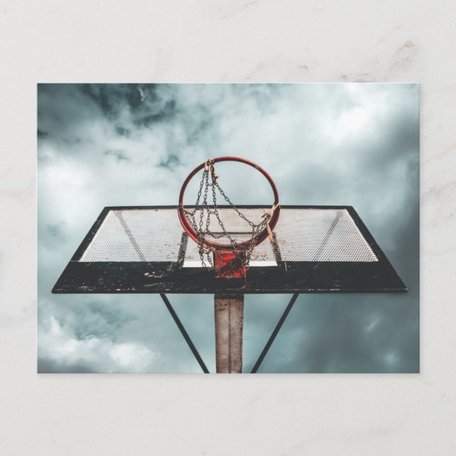Cartão Postal Presente de Basquete Bonito (Frente)