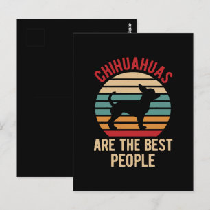Cartão Postal Presente de Cachorros Chihuahua Engraçados