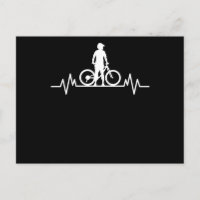 Presente de Ciclismo de Mountain Bike Heartbeat Mo