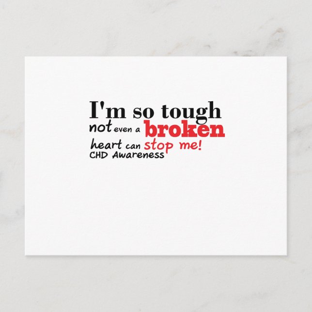Cartão Postal Presente de Consciência CHD (Frente)