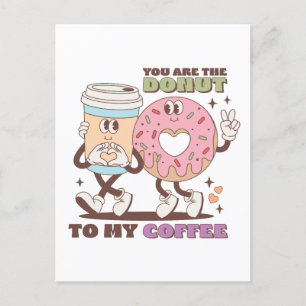 Cartão Postal Presente De Dia Dos Namorados Você É O Donut Para 