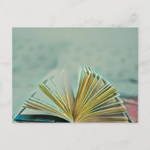 Cartão Postal Presente de Leitura de Amantes