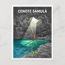 Presente do Cenote Samulá Dzitnup México