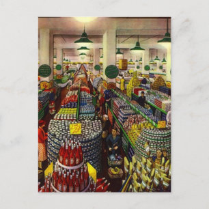 Cartão Postal Presente do Clipon do Coupon da Loja de Compras Re