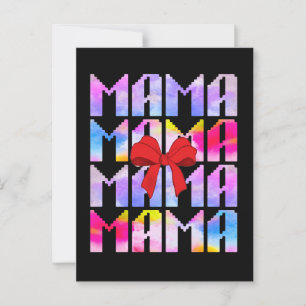 Cartão Postal Presente do Dia das Mães para Mamãe
