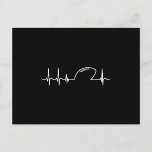 Cartão Postal Presente do jogador de pulsação do Heartbeat da Eq