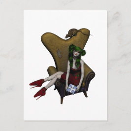 Cartão Postal Presente do paragem do autocarro de Ragdoll Suzie