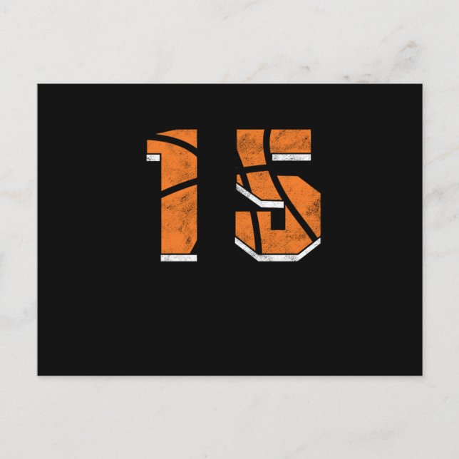 Cartão Postal Presente Esportivo Celebração de 15 Anos de Aniver (Frente)