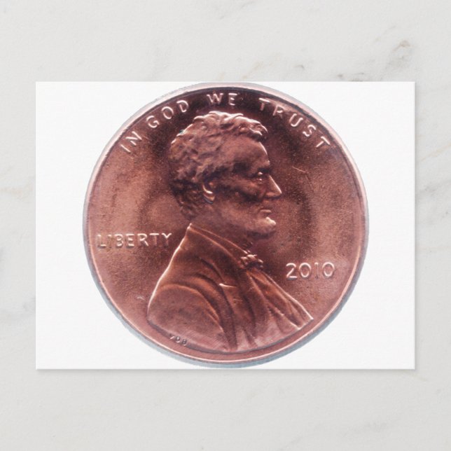 Cartão Postal Presente Numismático (Frente)