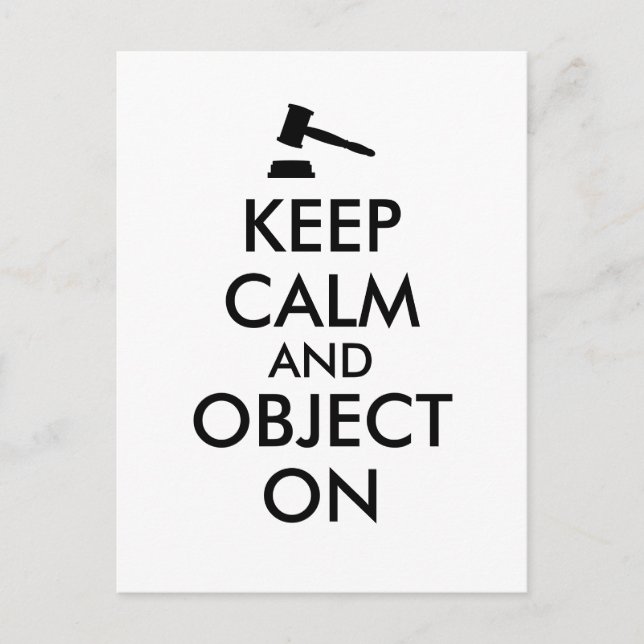 Cartão Postal Presente para Jurista Juiz Juiz Estudante de Direi (Frente)