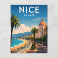Presente Viagem Nice França Riviera Litorânea