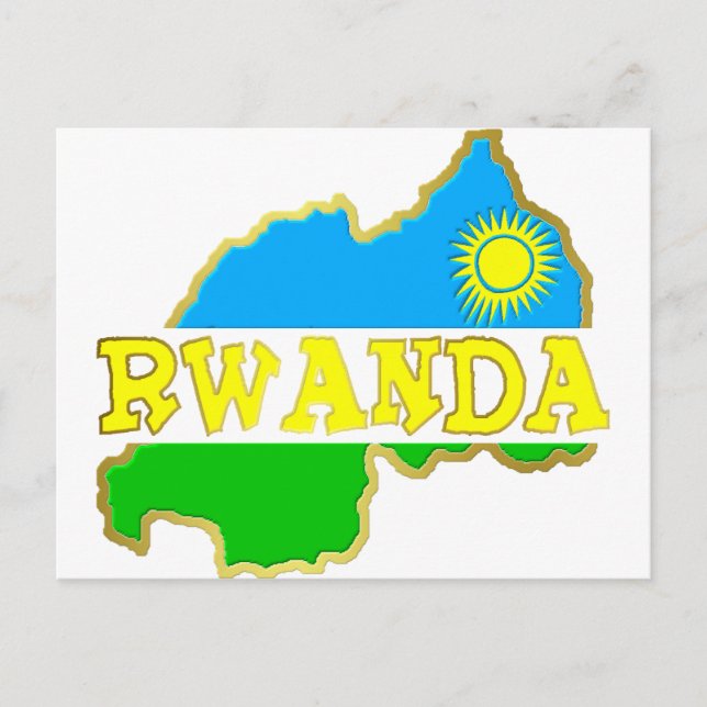 Cartão Postal Presentes 2 de Rwanda (Frente)