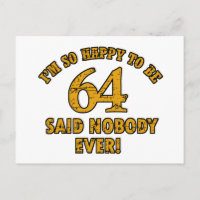 presentes de 64 anos