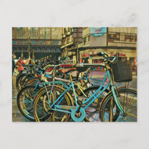 Cartão Postal Presentes de ciclista para o pai