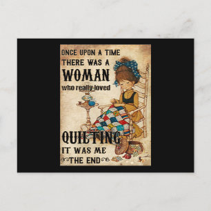Cartão Postal Presentes de Colcha   Foi Eu Quem Fiz a Colcha Foi
