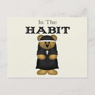 Cartão Postal Presentes de freira católicos