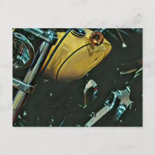 Cartão Postal Presentes de motocicleta