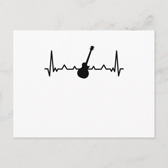 Cartão Postal Presentes de música e guitarrista do pulso da guit (Frente)
