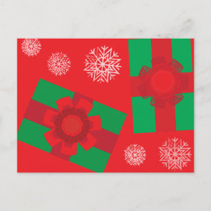 Cartão Postal Presentes de Natal