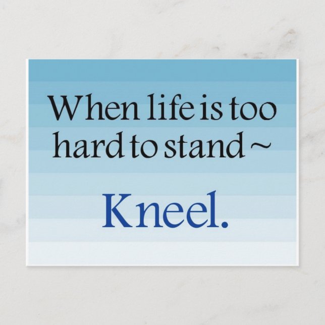 Cartão Postal presentes de oração (Frente)